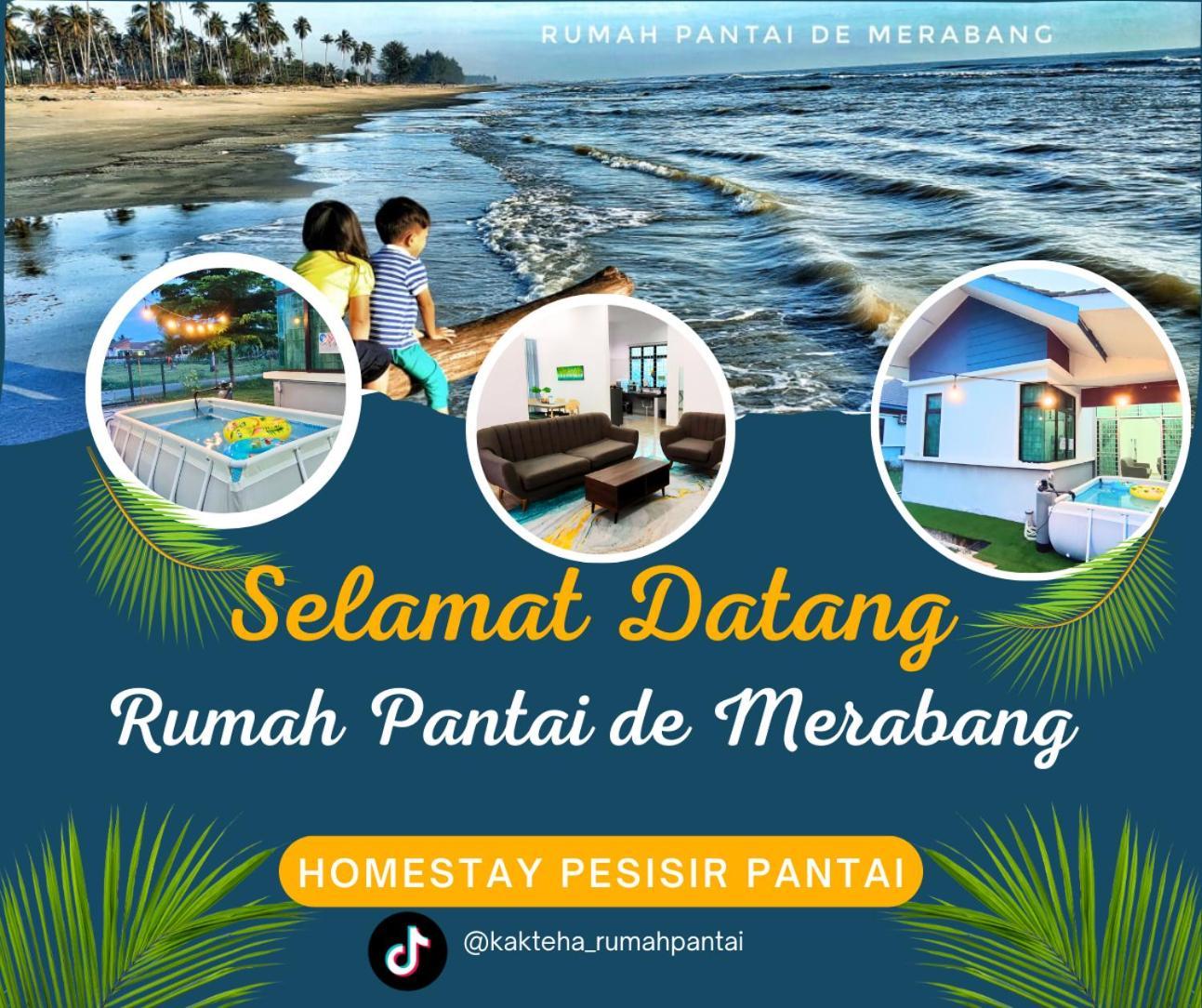 Rumah Pantai De Merabang Бачок Екстериор снимка